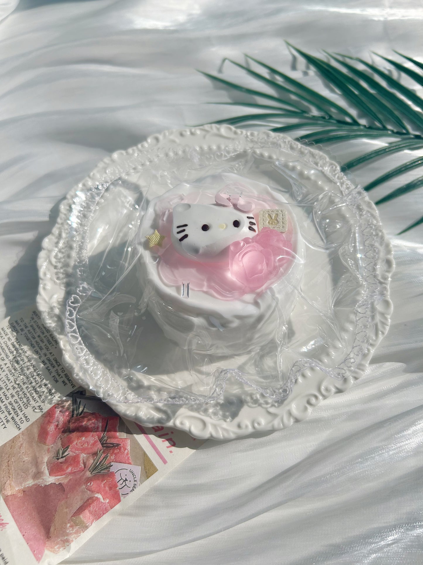 Kitty cake frozen butter