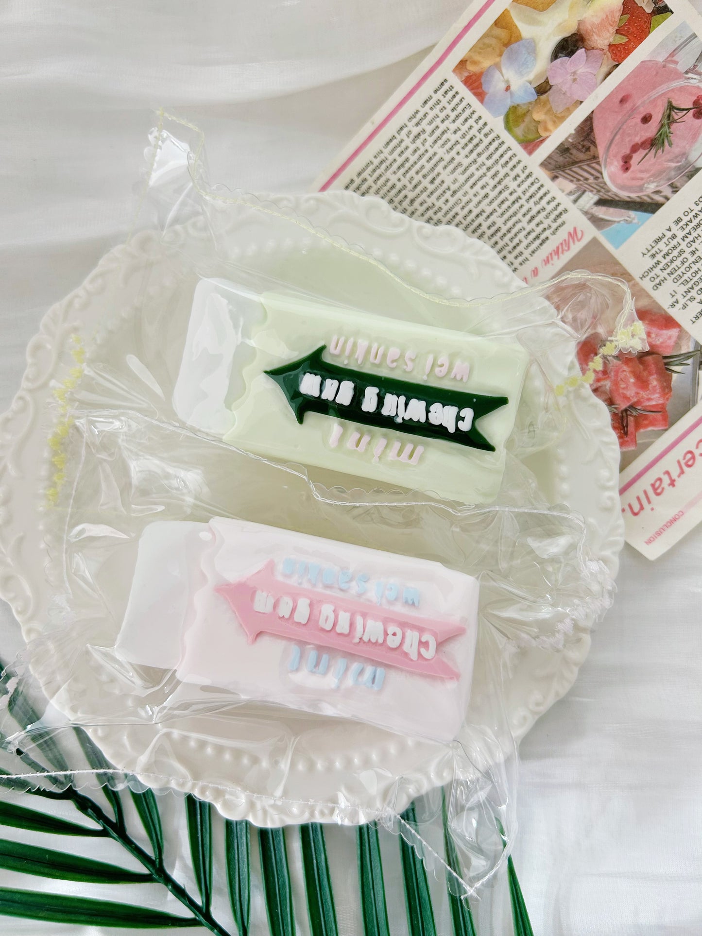 chewing gum frozen butter