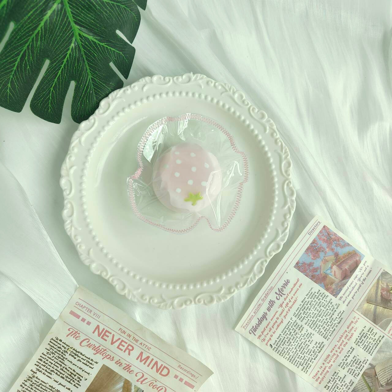strawberry mochi