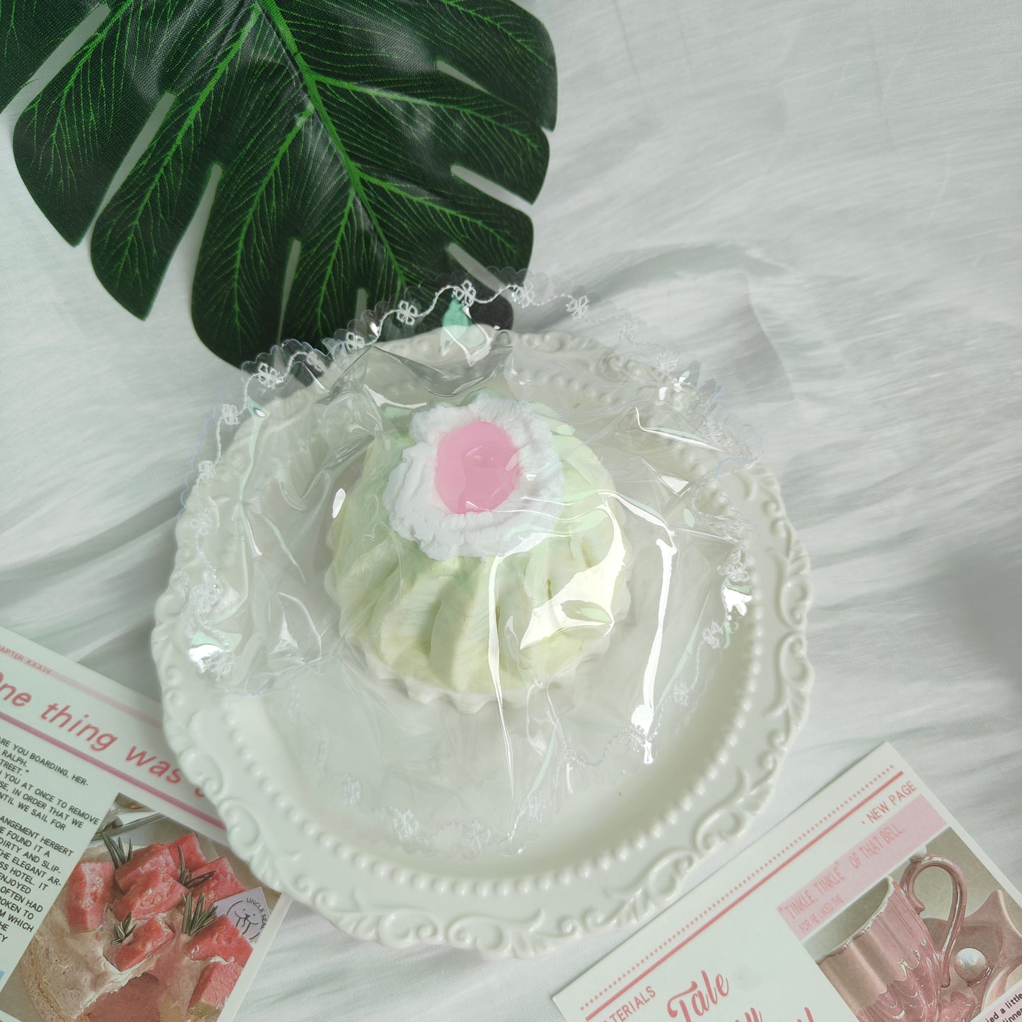 green pudding