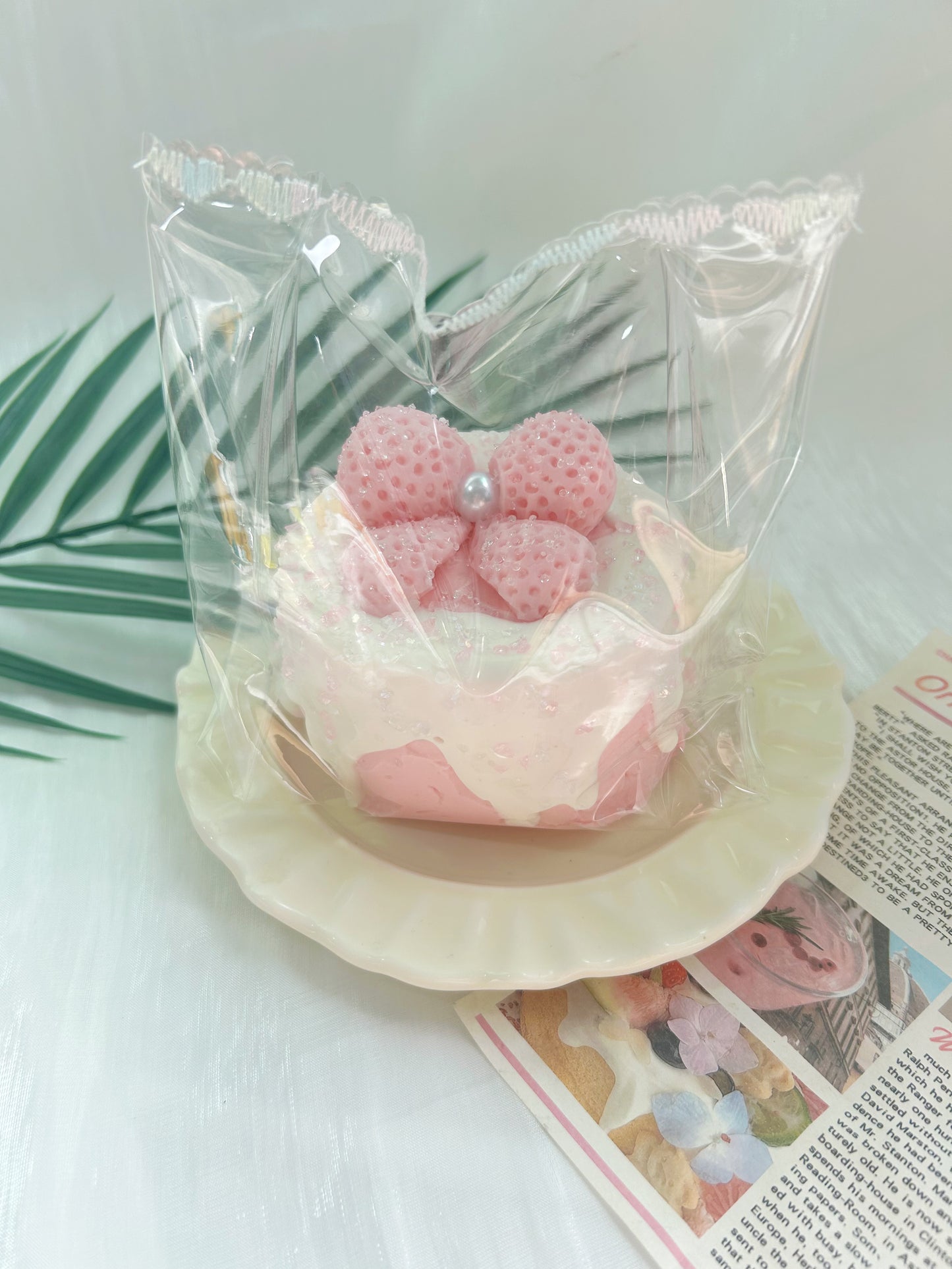 Strawberry Bow Cake