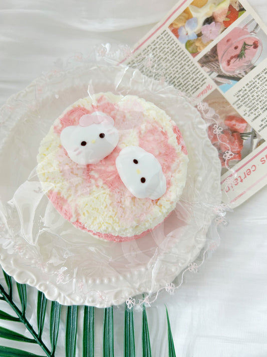 Kitty cake frozen butter
