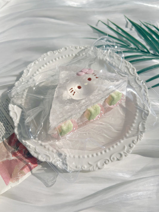 kitty strawberry sandwich