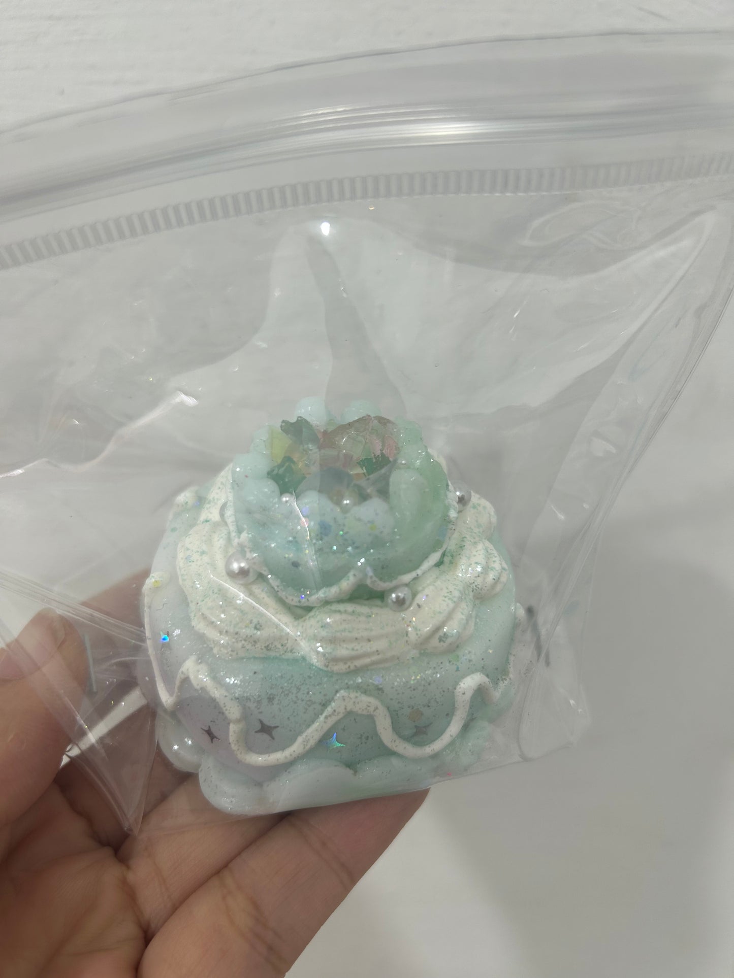 blue cake