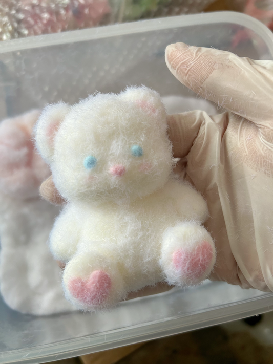 Handmade Silicone cute bear Stress Relief Squishy Toy