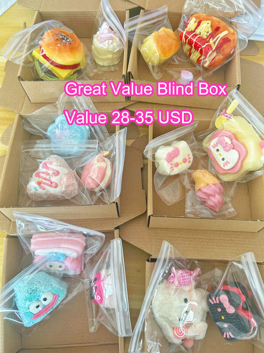 Blind Box tabasquishy(2-4 random)Value 28-35 USD