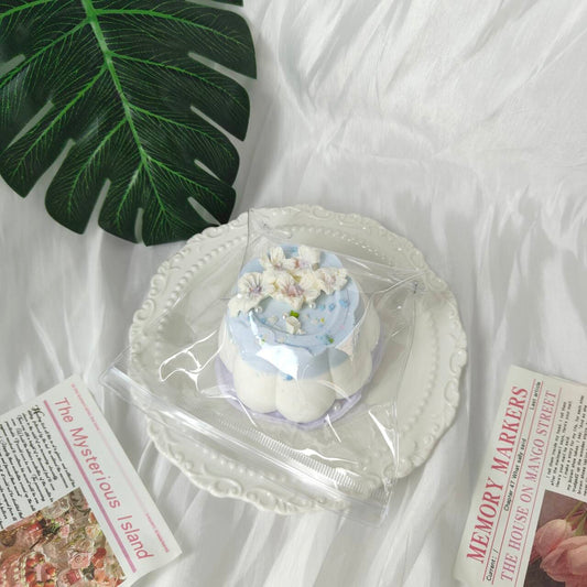 blue pudding