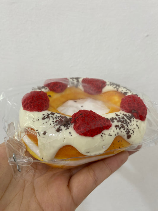 Strawberry bagel