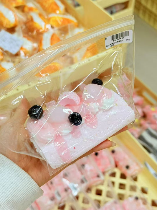pink swiss roll