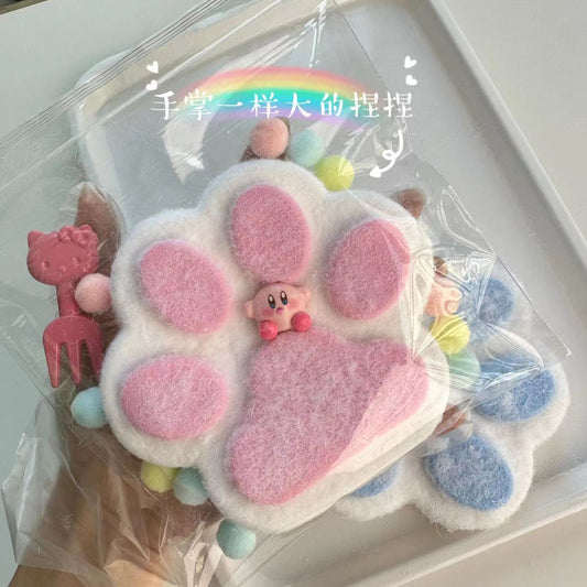 380g Handmade Silicone big Cat paw Stress Relief Squishy Toy
