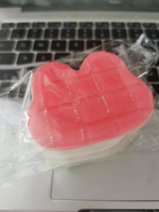 watermelon waffle
