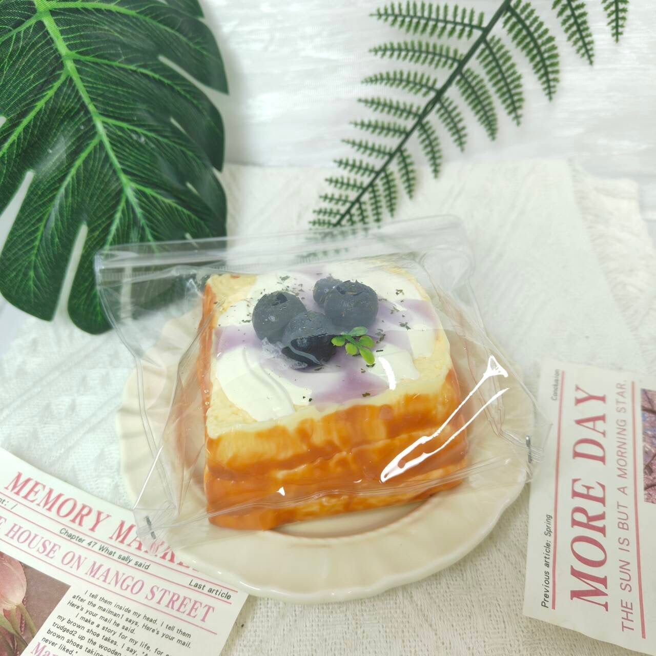 blueberry toast