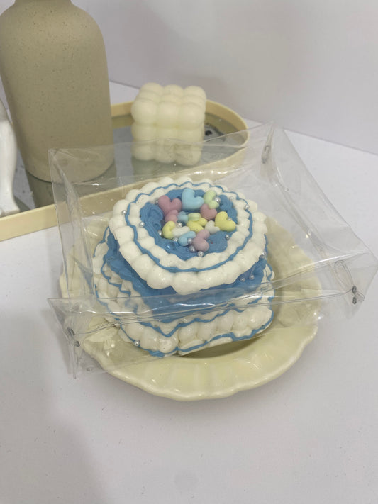 blue cake
