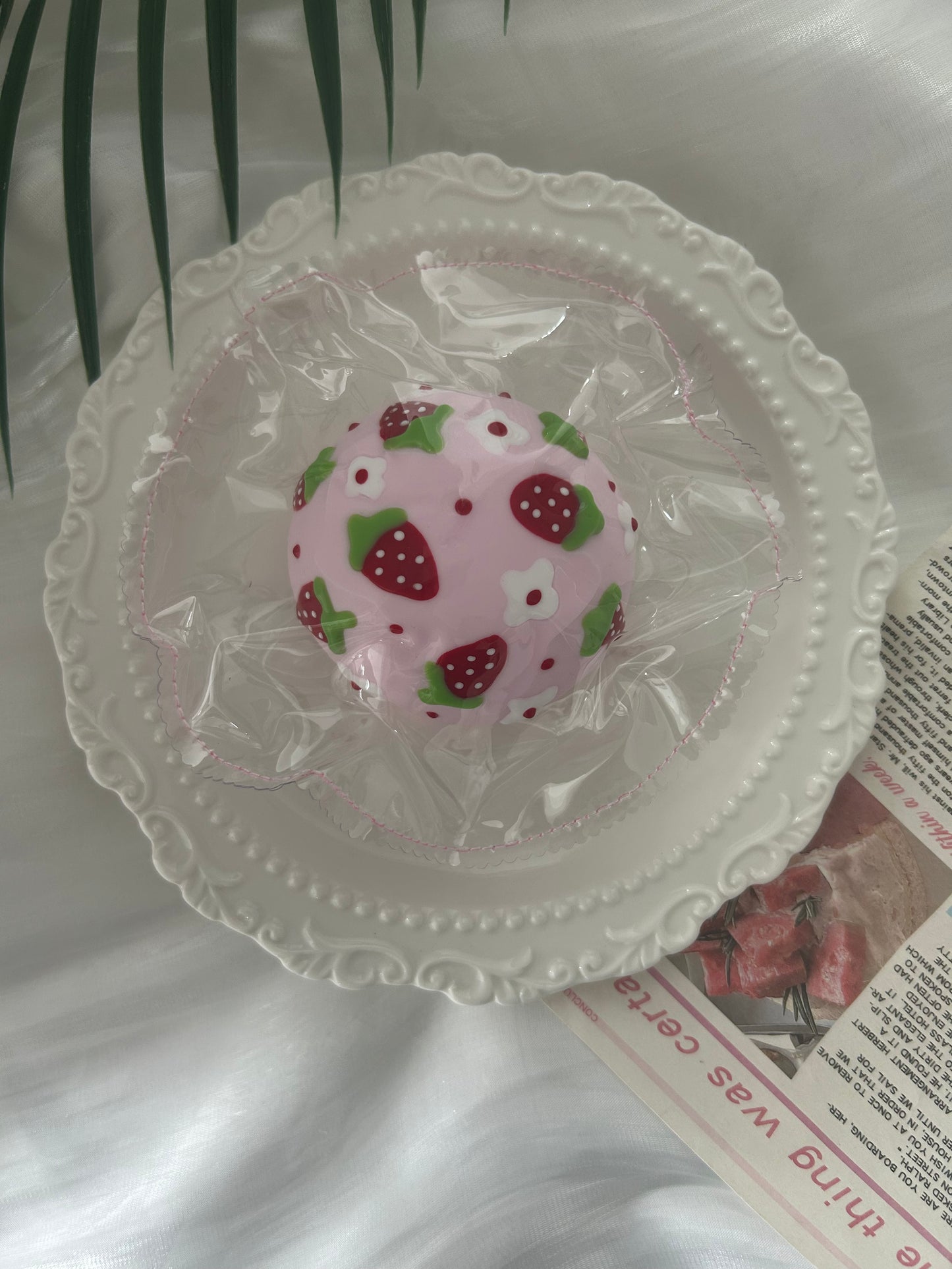 strawberry  mochi