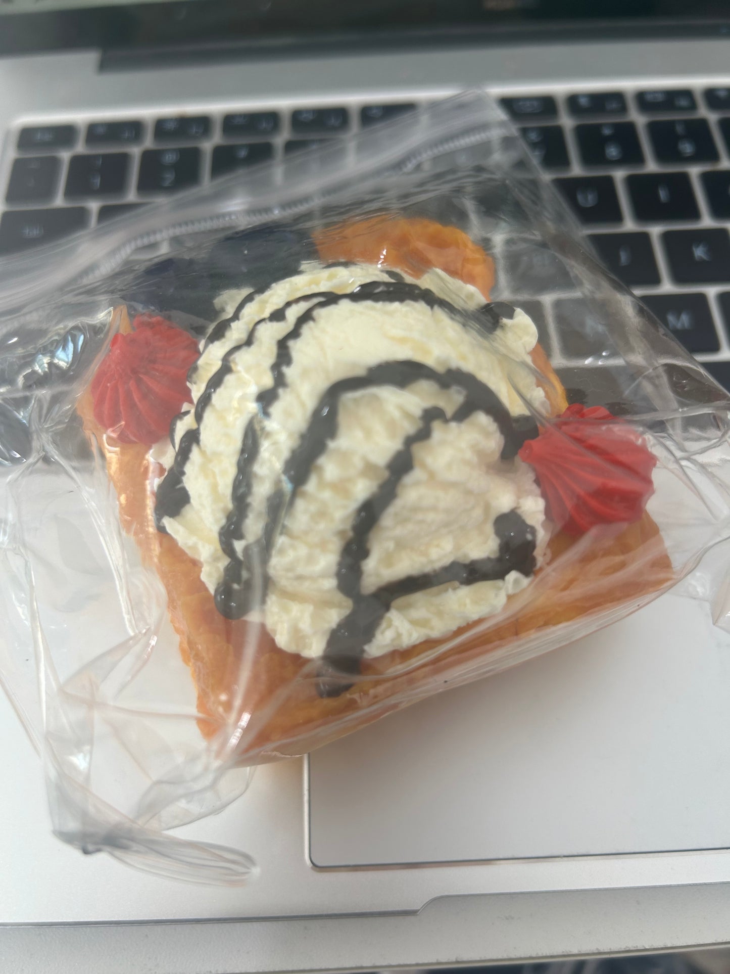 Ice cream toast