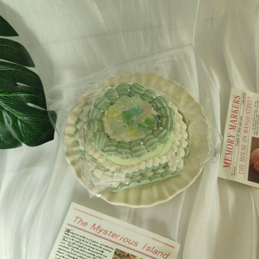 green cake