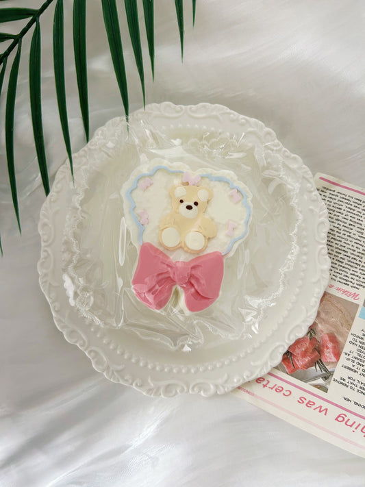 bear cake frozen butter