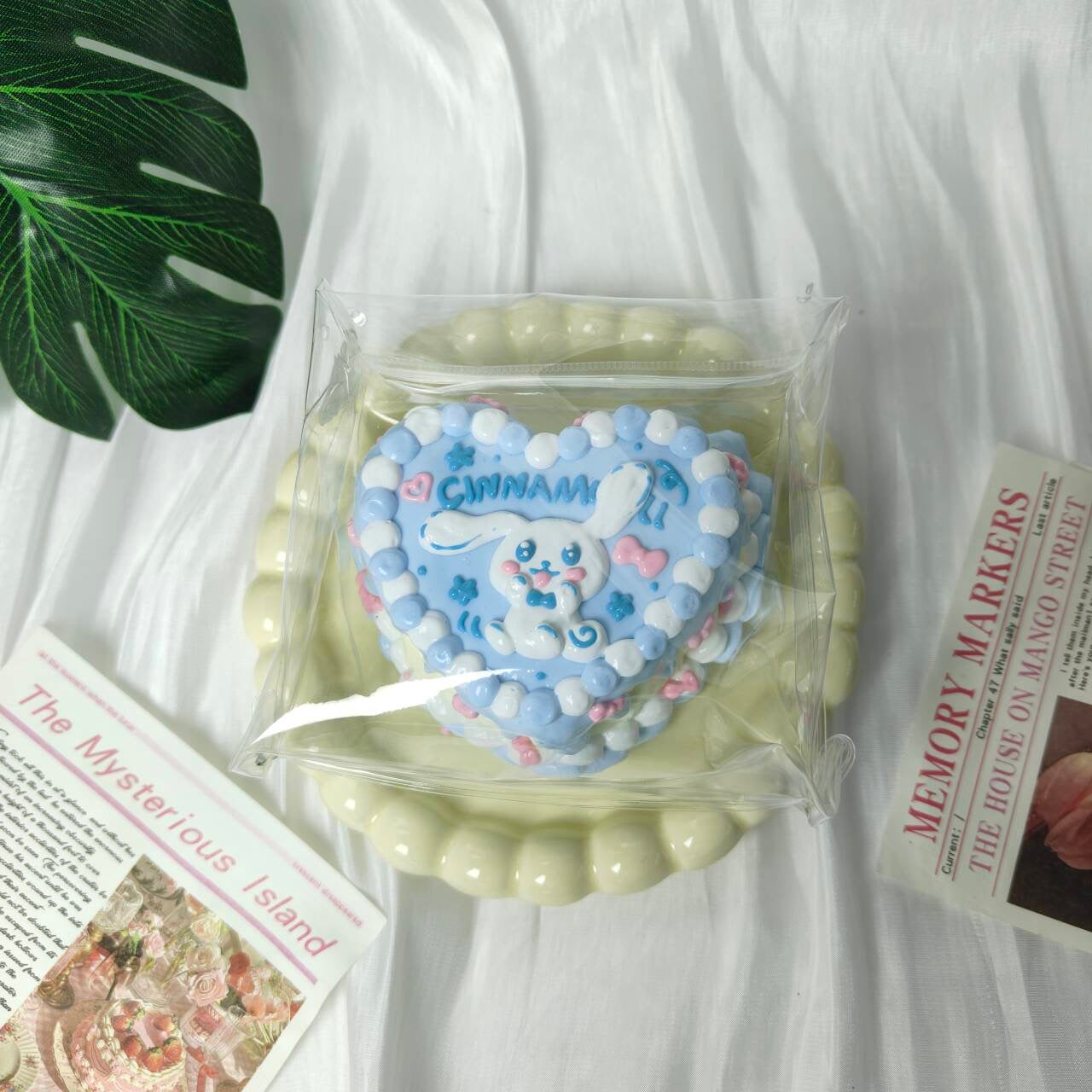 blue cake