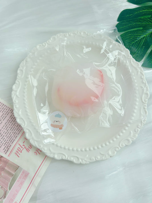 Snow skin peach mochi