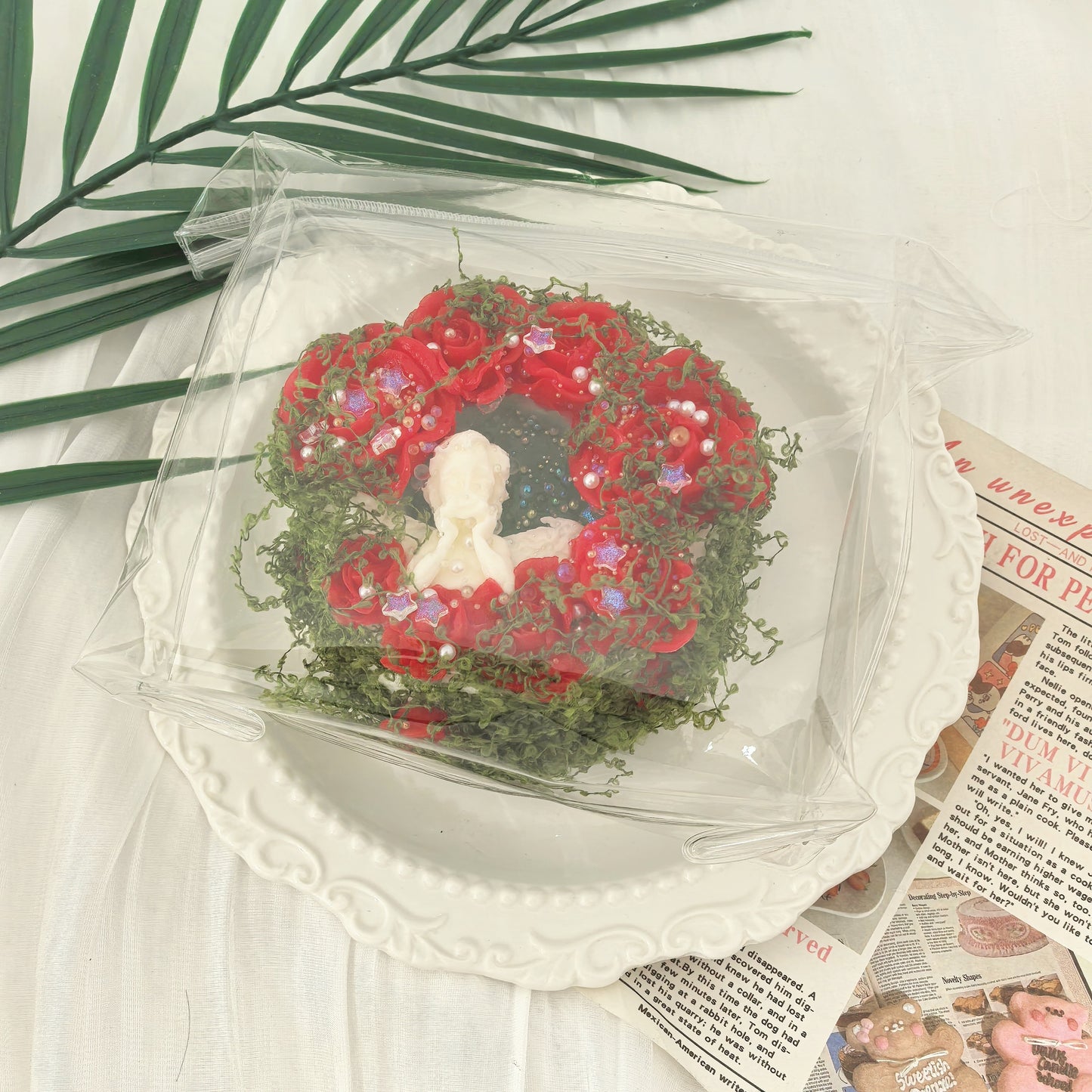 rose cake