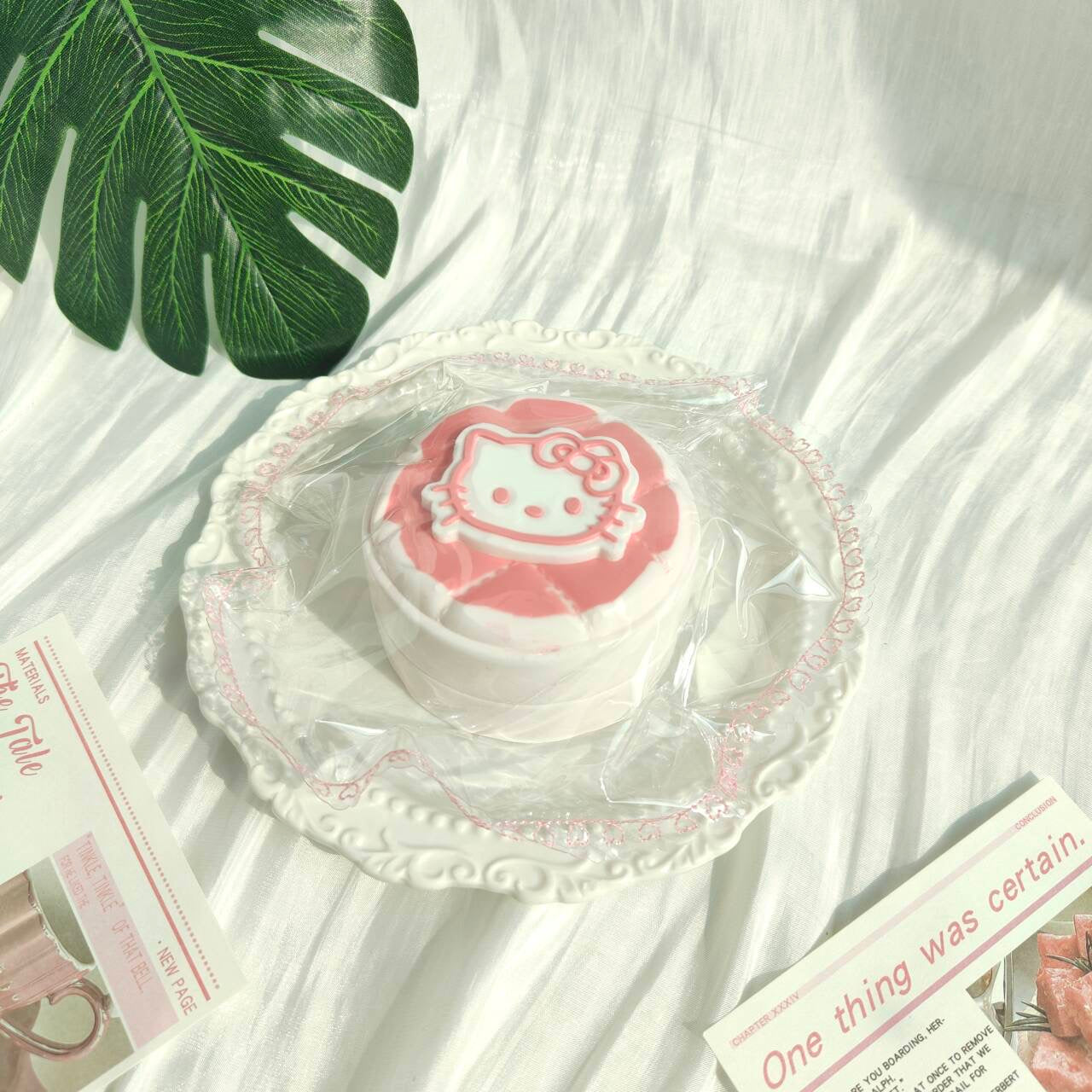 Kitty powder box frozen butter