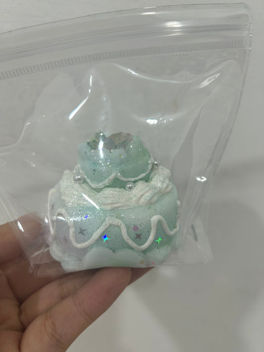 blue cake