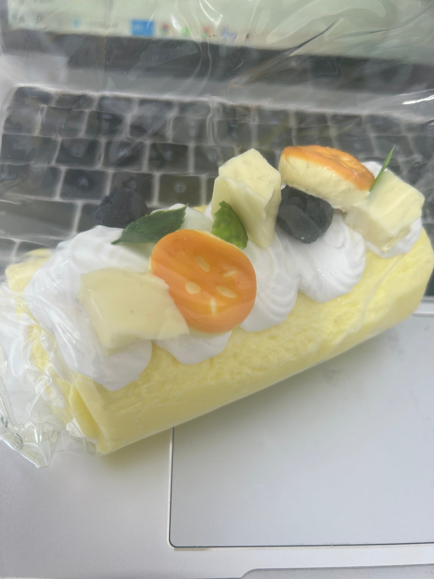 banana swiss roll