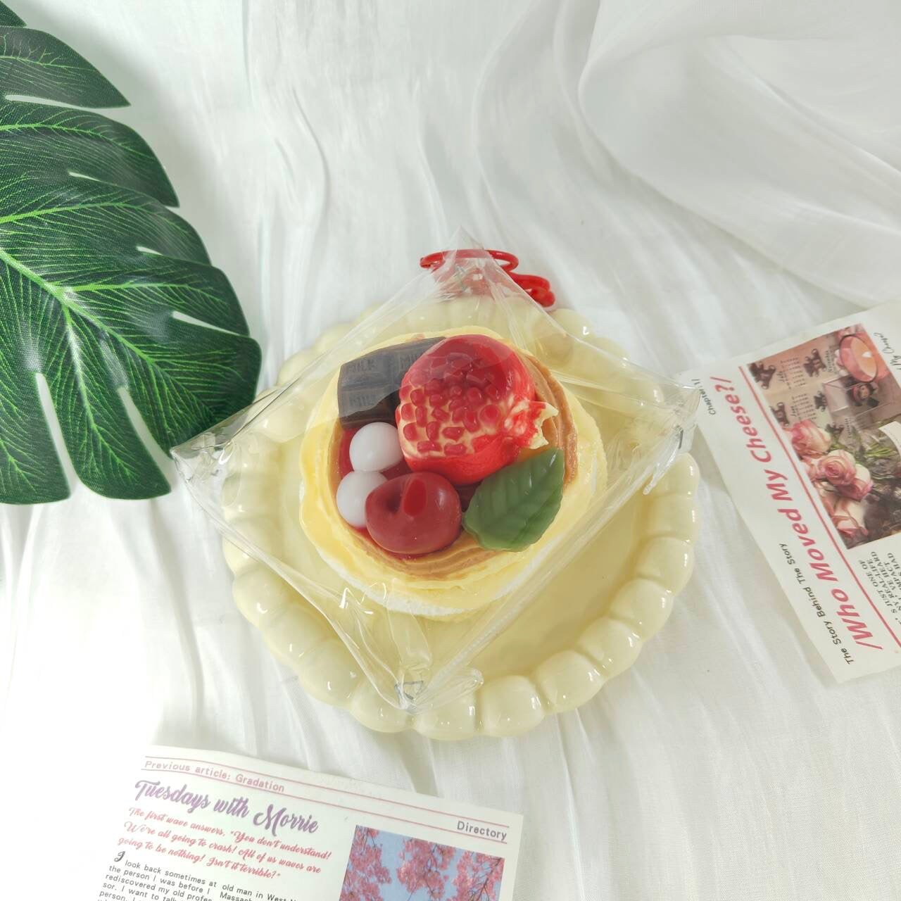 Pomegranate cake