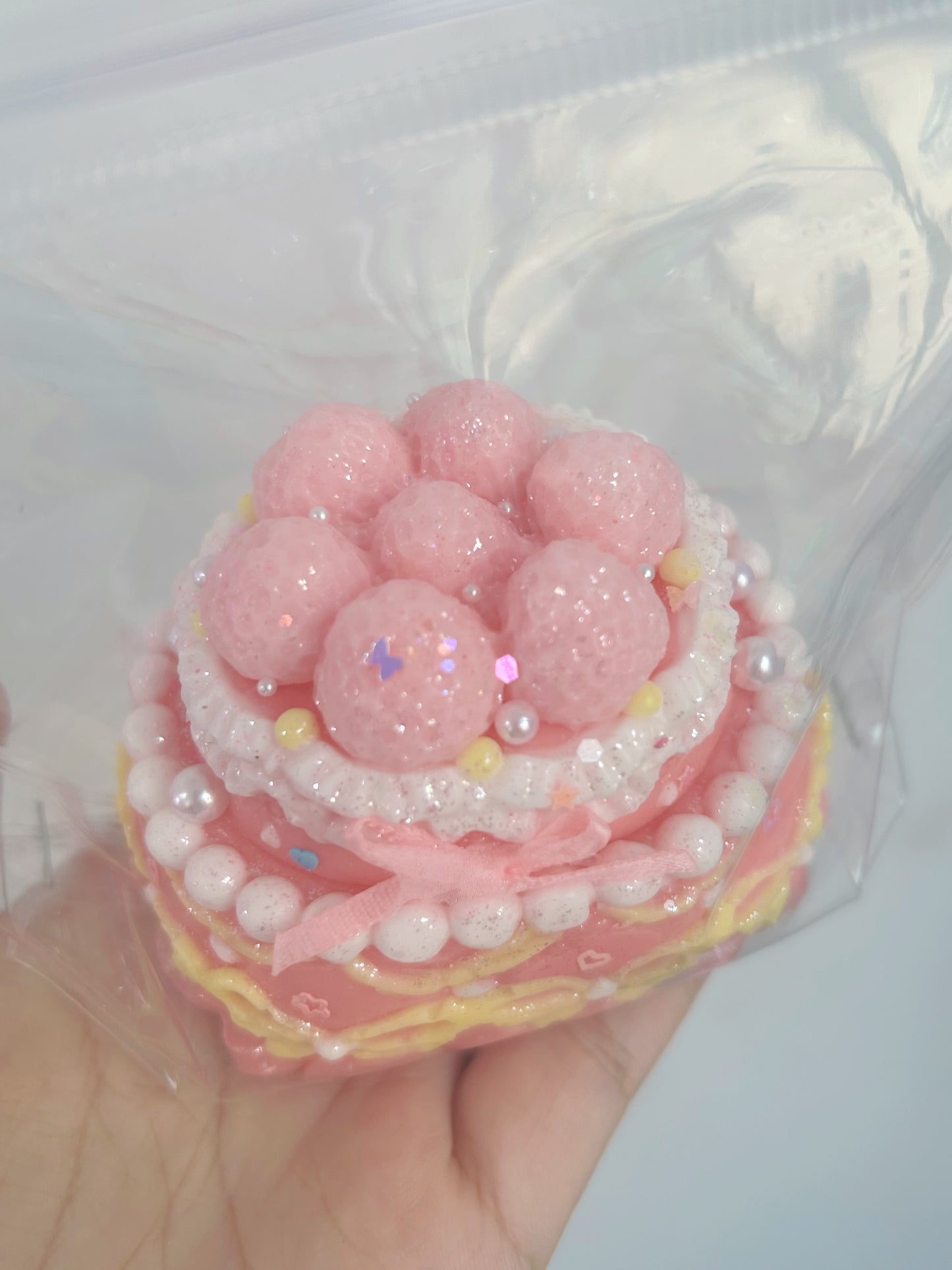 pink cake
