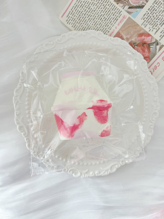 strawberry milk frozen butter