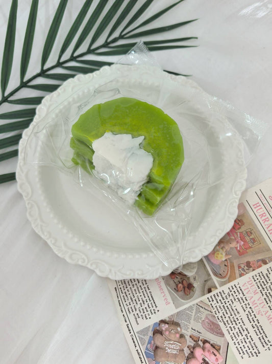 Honeydew melon frozen butter