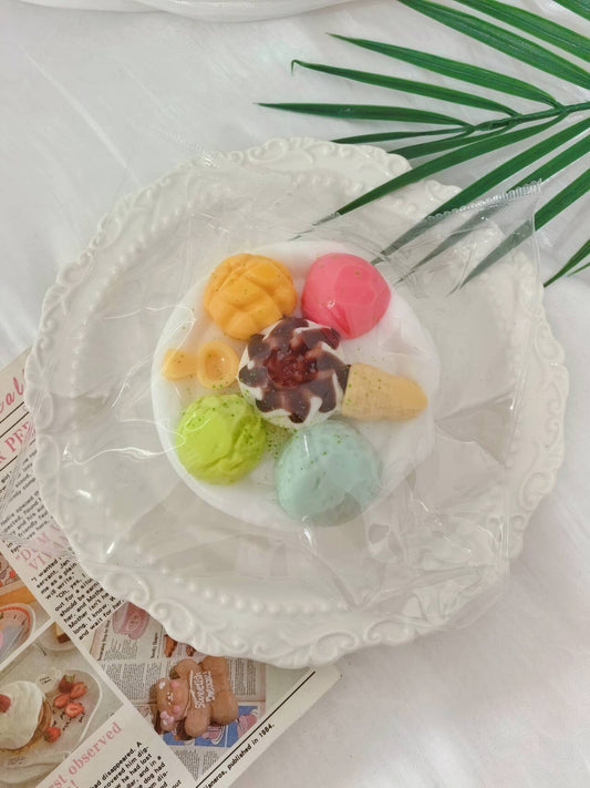 ice cream bowl frozen butter