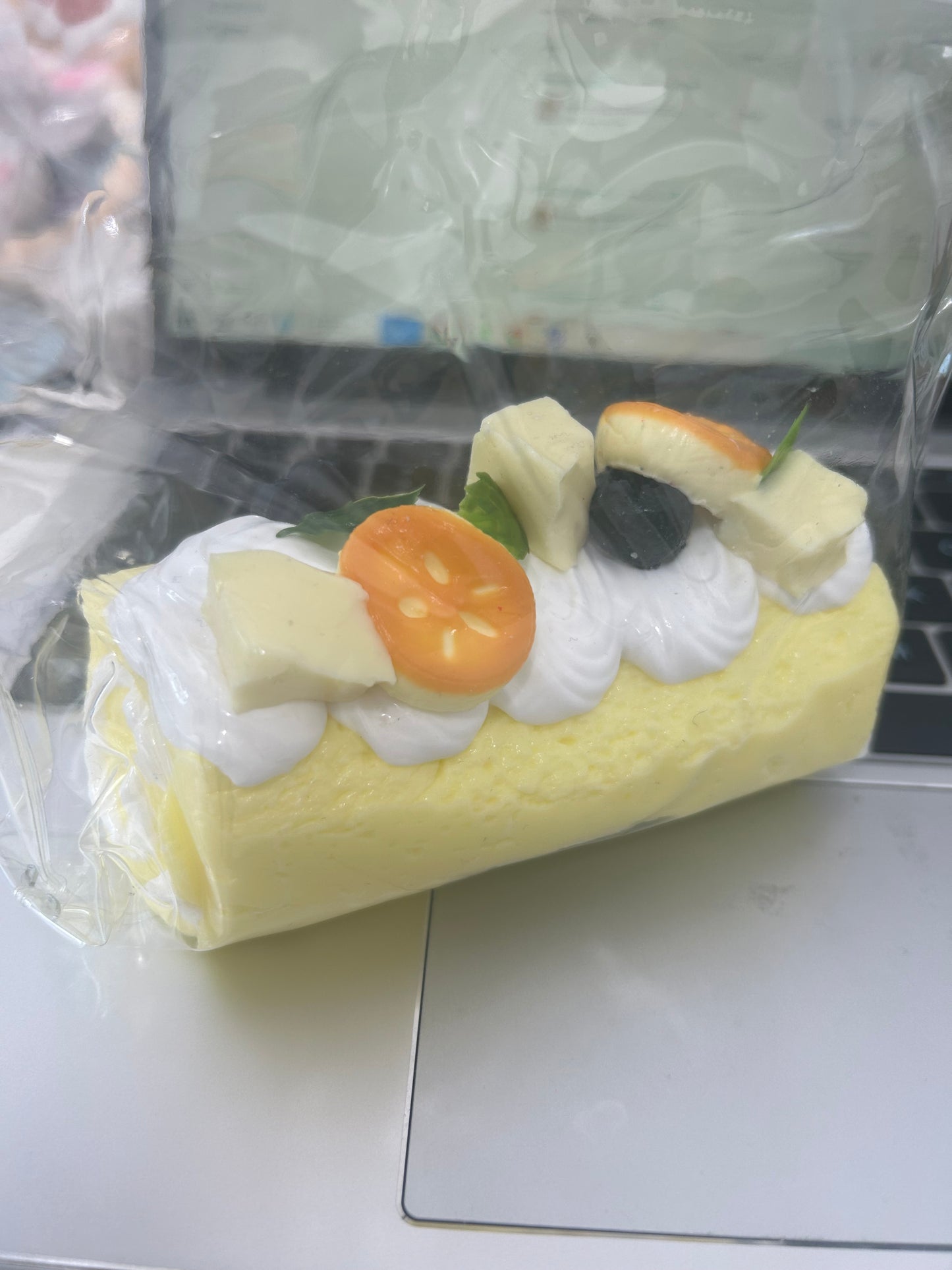 banana swiss roll