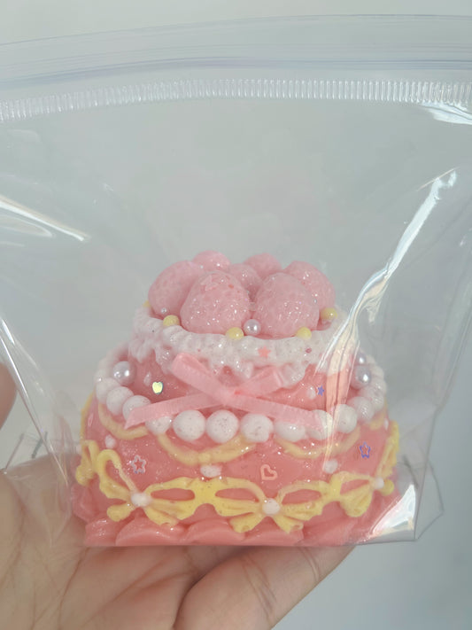 pink cake