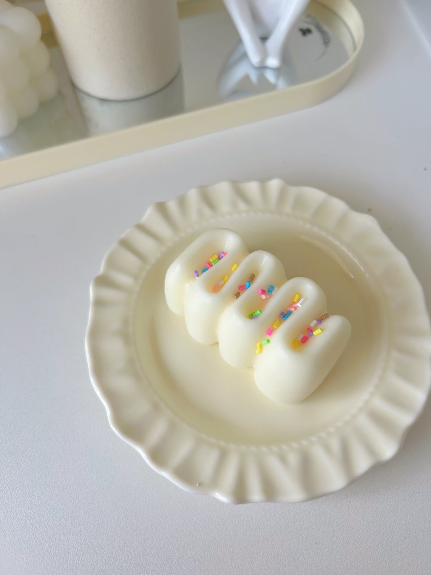 Handmade Silicone Cream strip Stress Relief Squishy Toy