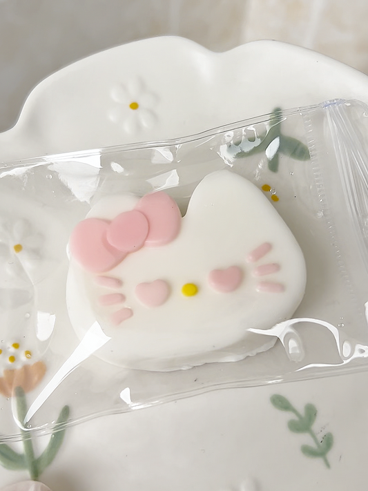 Handmade Silicone Love Kitty Stress Relief Squishy Toy