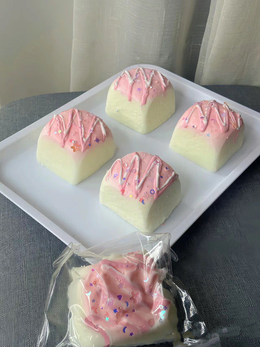 Handmade Silicone Hawaiian bread Stress Relief Squishy Toy