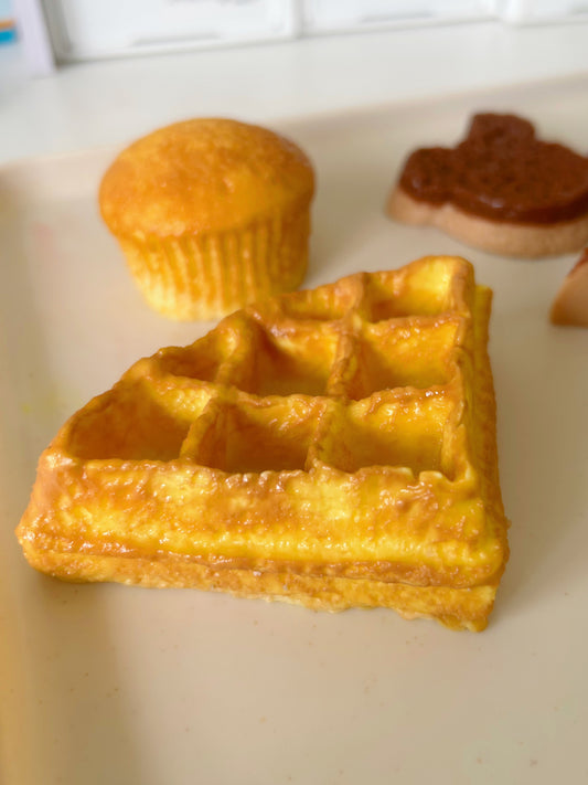 Handmade Silicone Waffle Stress Relief Squishy Toy