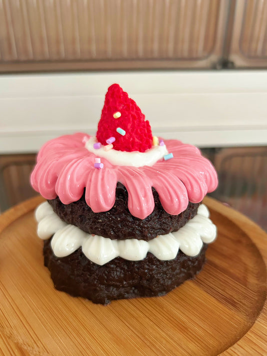 Handmade Silicone cake Stress Relief Squishy Toy