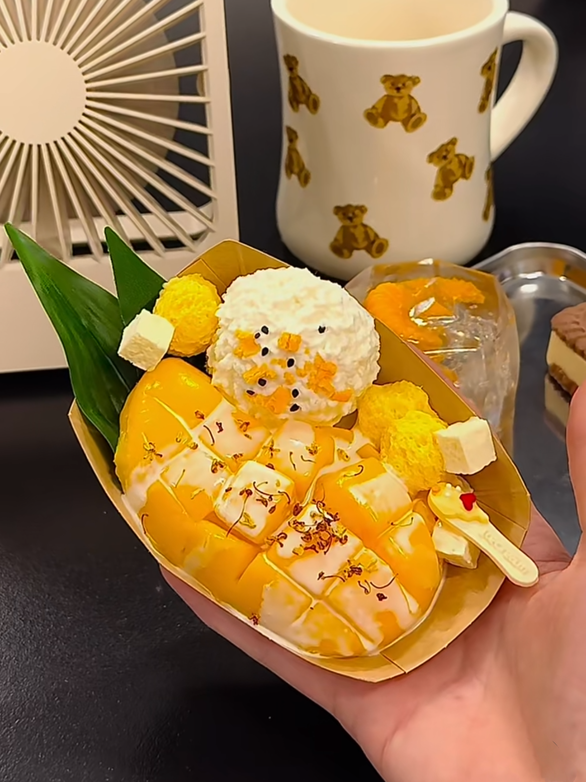 Handmade Silicone Mango rice Stress Relief Squishy Toy