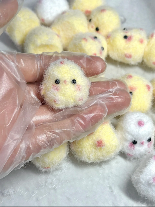 Handmade Silicone Mini Chicken Stress Relief Squishy Toy