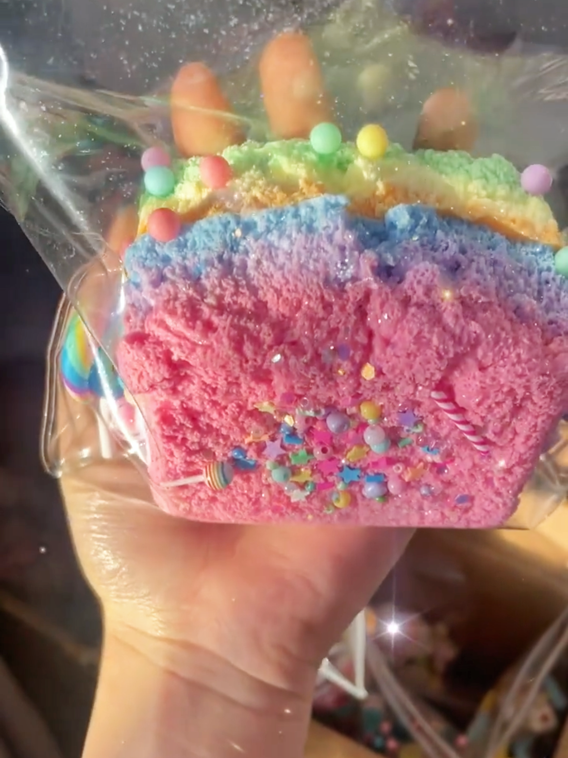 Rainbow toast