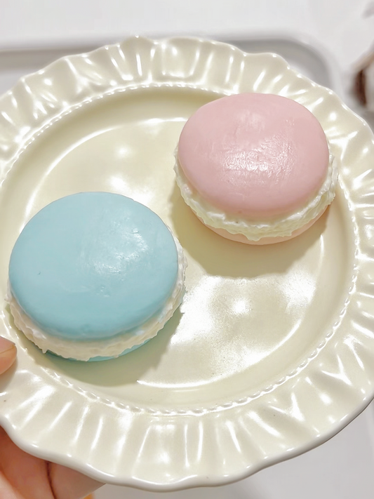 Macaroon Handmade Silicone  Stress Relief Squishy Toy