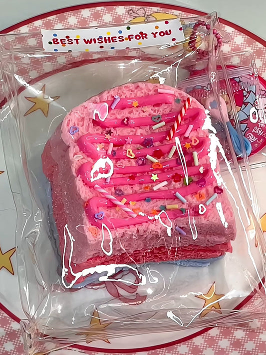 3-layer colored toast