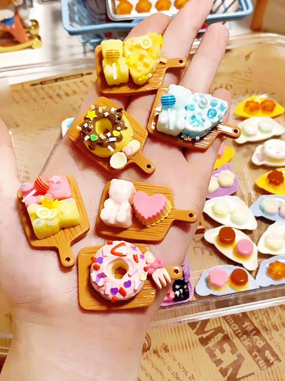 mini blind bag tabasquishy Handmade food Silicone StressRelief squishytoy(pick in live kikisquishy3))
