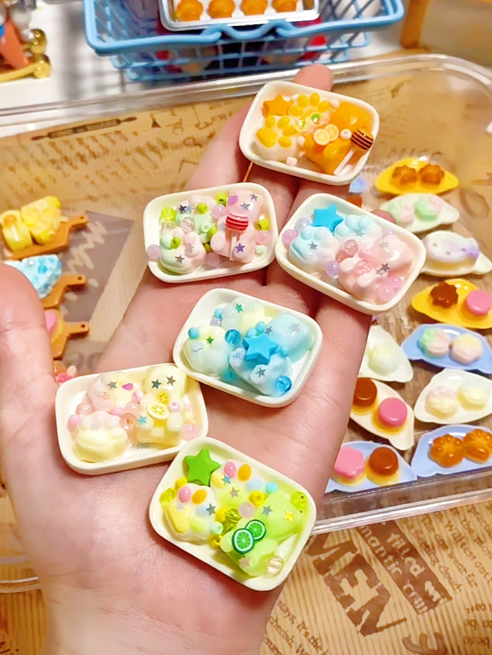 mini blind bag tabasquishy Handmade food Silicone StressRelief squishytoy(pick in live kikisquishy3))