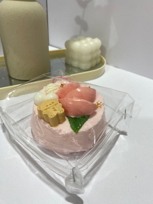 peach cake