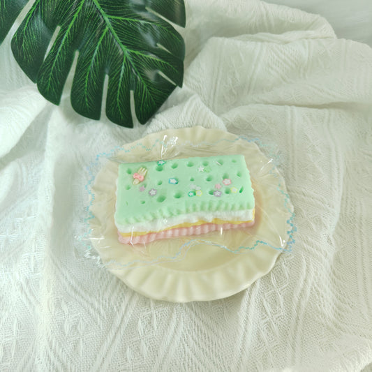green cookie