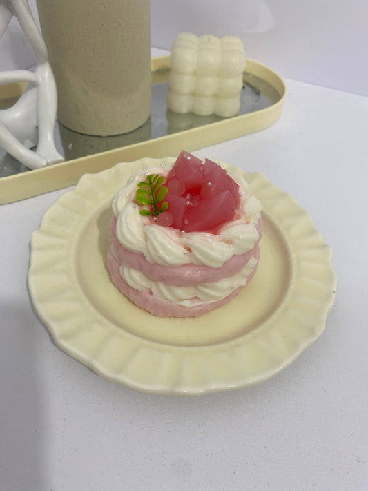 peach cake