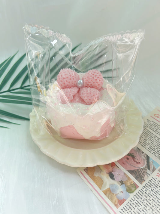 Strawberry Bow Cake